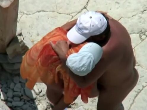 Порно ебут девушку в костюме медведя