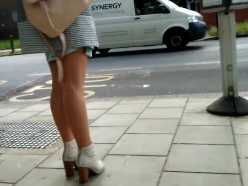 Секс с сиськастой телкой в офисе