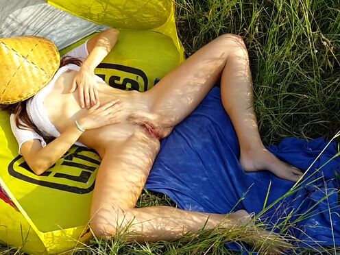 Супер длинные волосы порно гифки