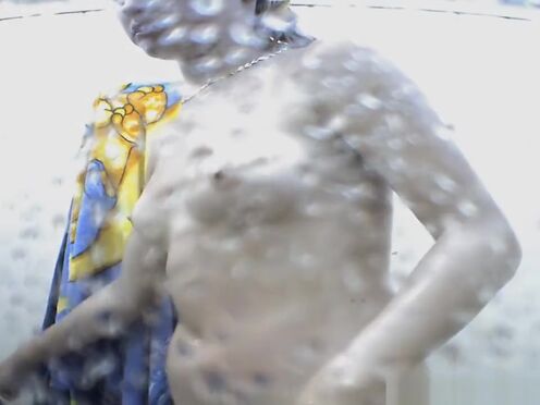 Порно жопа тату с розовыми волосами