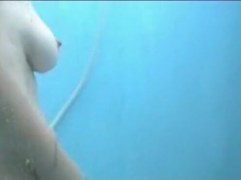 Порно в телесных колготках в одежде