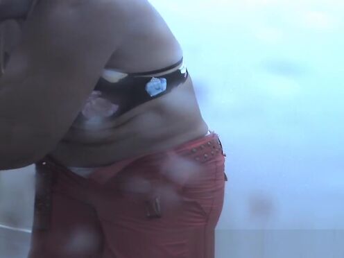 Русский секс с волосатой горничной