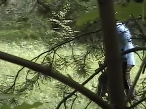 Трах застрявшую в машинке