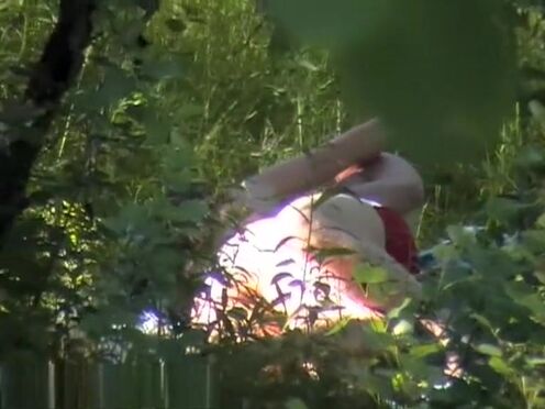 Порно видео трусики через лосины