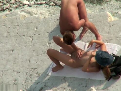 Смотреть видео эротика секс на пляже нудистов