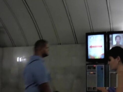 Секс с шикарной официанткой