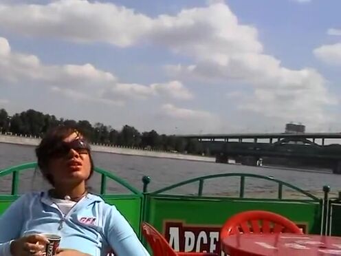 Секс с жопастой фитоняшкой в лосинах