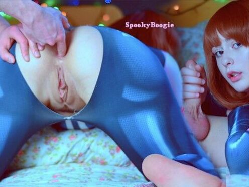 Порно транс очень жестко ебет мужика насилует